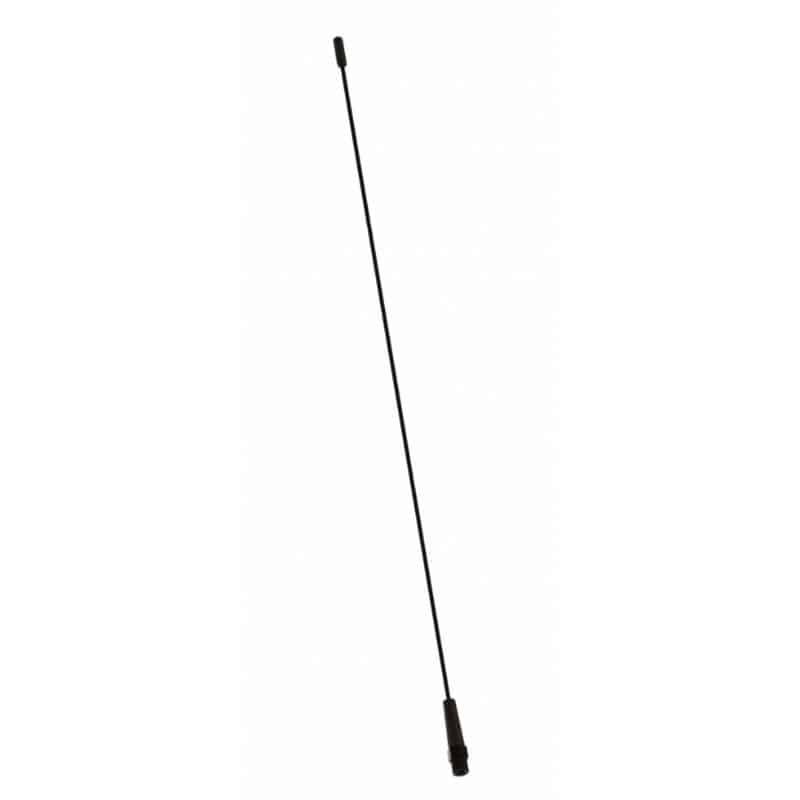Rigid full 1/4 λ customer tunable antenna whip