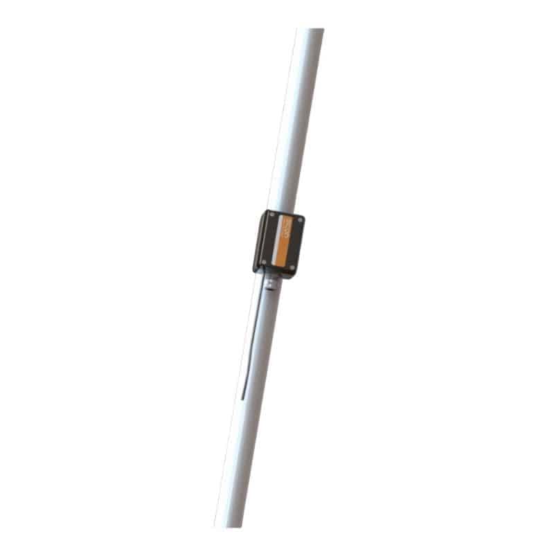 8 m three-part LF/HF Fibreglass Antenna with coaxial connection box